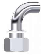 HEMBRA GIRAT.90º SOLDABLE METRICA INOXIDABLE
