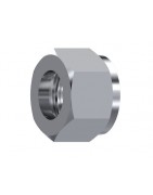 TUERCA CONO AJUSTE BSP INOXIDABLE FLUIDAL