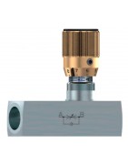 REGULADOR CAUDAL UNIDIIREC.400 BAR INOXIDABLE
