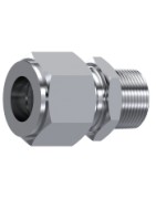 UNION RECTA TUBO-ROSCA MACHO TRALE LOK INOXIDABLE FLUIDAL