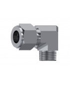 RACOR CODO ROSCA CONICA BSPT TRALE LOK INOXIDABLE FLUIDAL