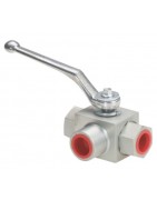 LLAVE 3 VIAS HEMBRA NPT TIPO L