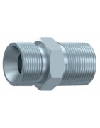 ADAPTADOR HIDRAULICO MACHO BSP 60º-MACHO BSPT