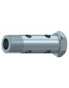 TORNILLO ACERO ORIENTABLE DOBLE BSP.ADAPTADORES FLUIDAL