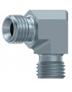 CODO HIDRAULICO 90º MACHO-MACHO METRICO 60º.ADAPTADORES FLUIDAL