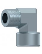 CODO 90º HIDRAULICA MACHO BSPT-HEMBRA FIJA BSP.ADAPTADORES FLUIDAL