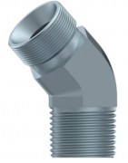 CODO 45º MACHO BSP 60º-MACHO NPT 60º.ADAPTADORES FLUIDAL