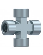 CRUZ HIDRAULICA HEMBRA FIJA BSP.ADAPTADORES FLUIDAL
