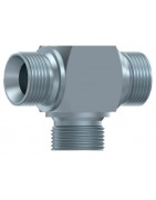 TE CUADRADO MACHO-MACHO-MACHO ALTA PRESION.ADAPTADORES FLUIDAL