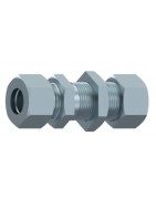RACOR RECTO PASATABIQUE C/TUERCA.RACORES DIN 2353