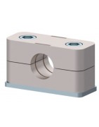 ABRAZADERAS SIMPLES DE ALUMINIO