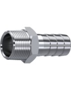 MACHO FIJO ESPIGA FIG.399 INOXIDABLE FLUIDAL