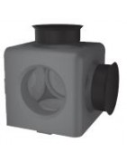 UNIONES DE CUBO 3 SALIDAS PARA PERFIL ESTRUCTURAL